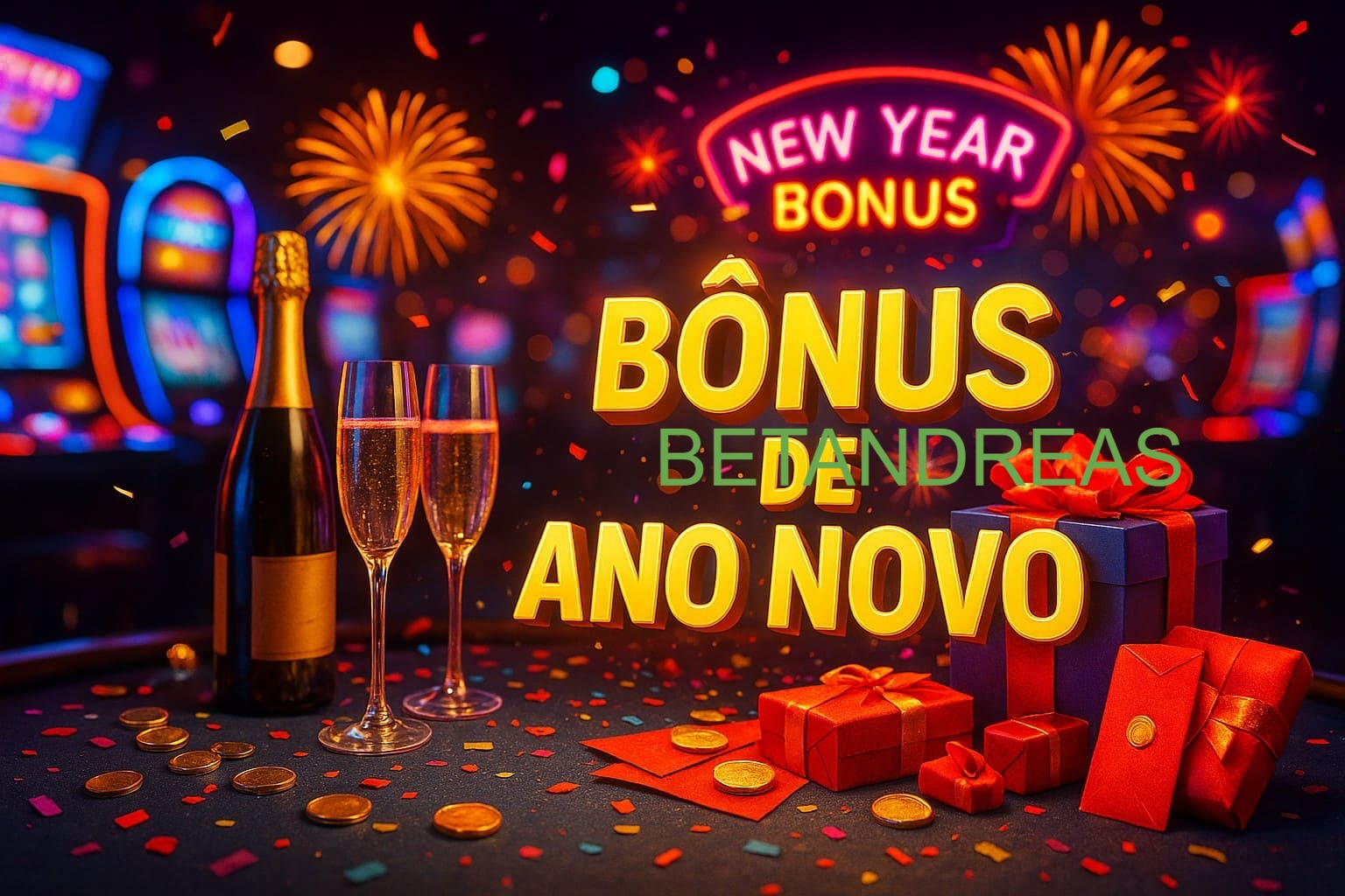 Promoções de Ano Novo no BETANDREAS